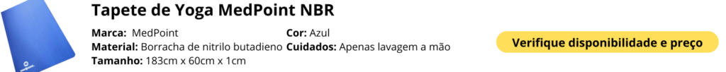 Tapete de Yoga MedPoint NBR