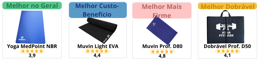 melhor tapete para pilates resposta rapida