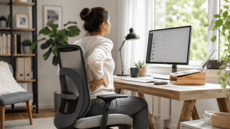 dor lombar home office