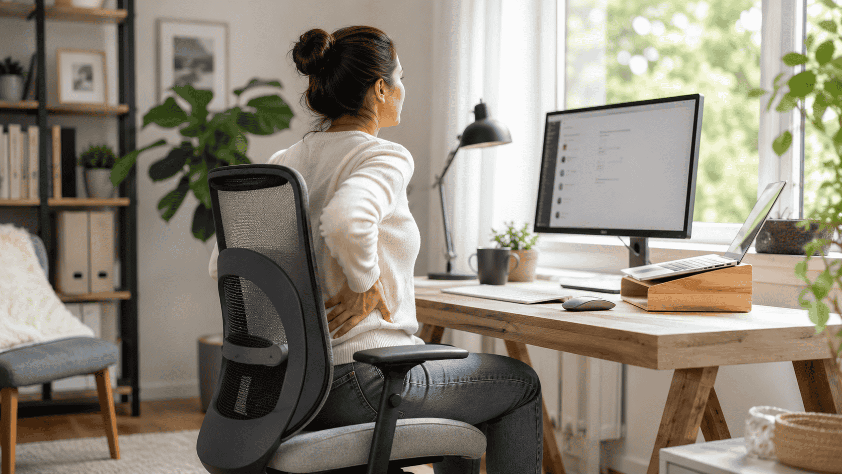 dor lombar home office