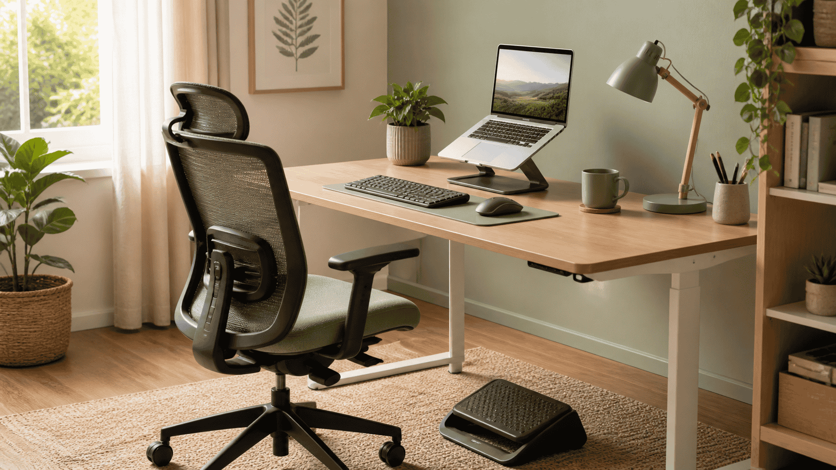 kit ergonômico básico para home office